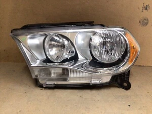 2011 2012 2013 DODGE DURANGO LEFT DRIVER HALOGEN HEADLIGHT OEM #OF1 - Picture 1 of 8