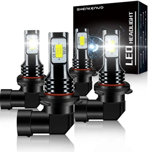 FOR Honda Civic 2004-2015 LED Headlight High Low Beam Bulbs 6000K Kit White - Picture 1 of 12