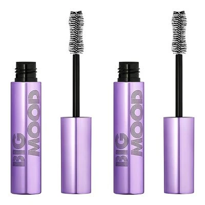 2PK e.l.f. ELF Big Mood Mascara - Mega Volume & Lifting .3 oz Shade: Black - Image 1 of 4