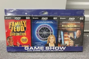 3-SET DEAL OR NO DEAL FAMILY FEUD WHO WANTS MILLIONAIRE DVD TV Game Shows NEW - Picture 1 of 1