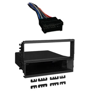 Fits Hyundai Sonata 1999-2001 Single Din Harness Radio Install Dash Kit - Picture 1 of 3
