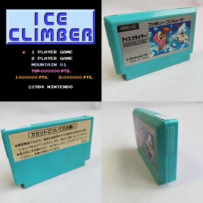 Ice Climber pre-owned Nintendo Famicom NES Tested - Image 1 of 4