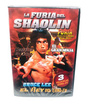 La Furia Del Shaolin - 3 Peliculas Kung-Fu - DVD - Brand New - Factory Sealed