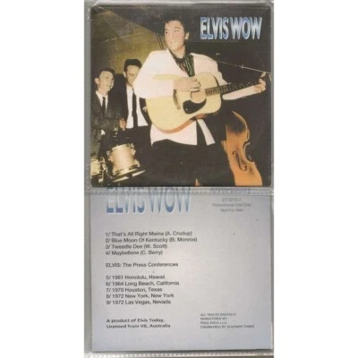 vend CD ELVIS WOW édition originale cd single rare - Photo 1/3