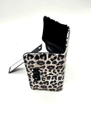 XOXO Women's Cheetah Print Wallet/Coin Purse With Black XOXO Logo - XOW158 - Image 1 of 4