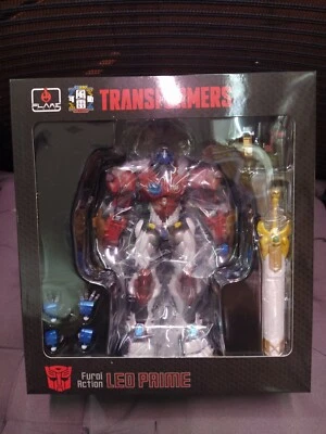 TRANSFORMERS FURAI ACT LEO PRIME ACTION FIGURE by FLAME TOYS. - Immagine 1 di 4