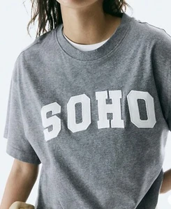 H&M OVERSIZED PRINTED T-SHIRT ~ NWT ~ SIZE MEDIUM - Picture 1 of 4