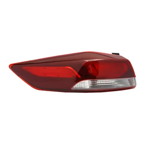 Left Driver Side Tail Light For 2017-2018 Hyundai Elantra Outer Rear Brake Lamp - Foto 1 di 8