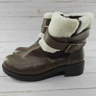 Botines Rocket Dog para mujer talla 7 con ribete de piel sintética cremallera lateral C345 Foto 1 de 4