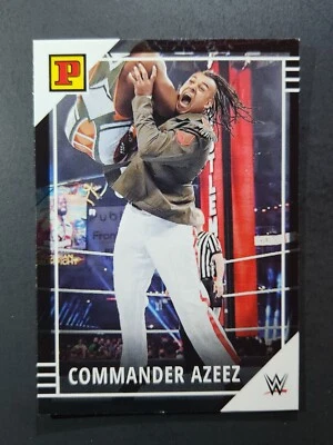 2022 Panini WWE Debut International Edition 〜 #92 COMMANDER AZEEZ - Image 1 of 2