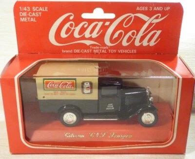 CITROEN C4F FURGONE 1930 COCA-COLA SOLIDO - Immagine 1 di 4