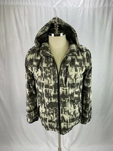 TAVIK MEN ANGLIN FULL ZIP HOODED JACKET GRAY / PUTTY M - Picture 1 of 8