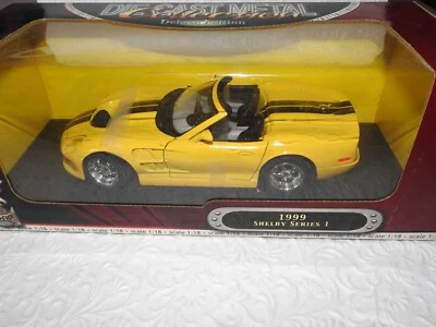 voiture miniature SHELBY SERIES 1 1999 1/18 ROAD SIGNATURE NEUVE EN BOITE - Photo 1/3