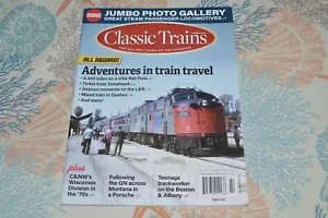 Railroad magazine Classic Trains Summer 2021 Tomahawk USA Rail Quebec Boston NY - Imagen 1 de 2