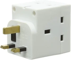Adaptador de pared fusible fusible de 3 vías para electrodomésticos - Imagen 1 de 1
