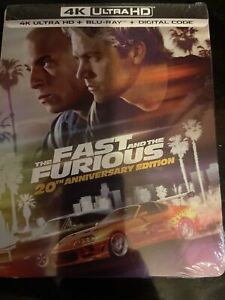 The Fast And Furious 20th Anniversary (4K Ultra HD, Blu-Ray, Digital, Steelbook)