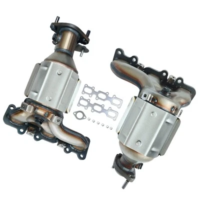 2x Catalytic Converter set For 2013-2019 Ford Explorer/Flex/Taurus 3.5L - Image 1 of 4