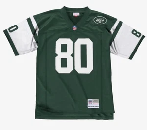 Camiseta deportiva Mitchell and Ness NFL LEGACY 80 de los New York Jets VERDE TALLA PEQUEÑA - Imagen 1 de 2