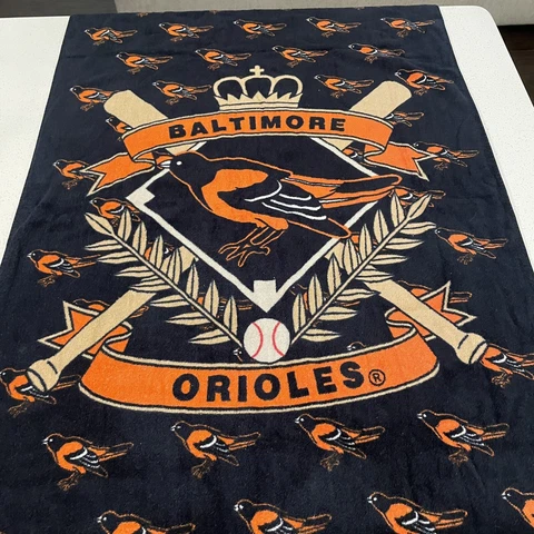 Baltimore Orioles Towel Bath 27x54 Licensed 1992 Cover