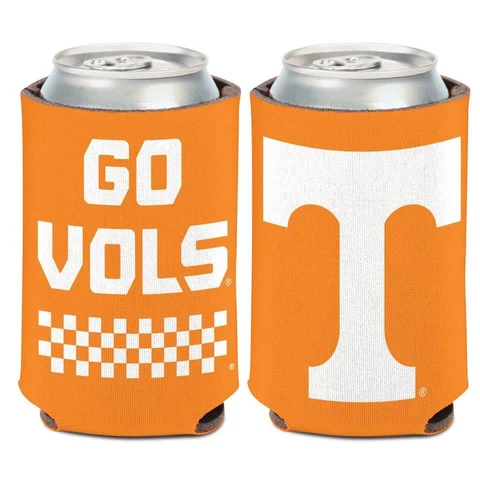 Tennessee Volunteers 12oz Slogan Can Cooler [NEW] NCAA Beer Coozie Koozie Drink Cover