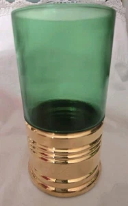 Vetro Tiki verde vintage Trader Vics Big Shot vetro highball 5,5" - Foto 1 di 5