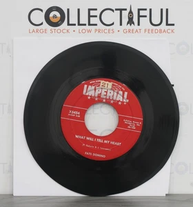 FATS DOMINO - WHEN I SEE YOU - IMPERIAL 1957 - 7" VINYL SINGLE π₯ - Picture 1 of 2