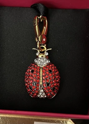 Nuevo con etiquetas Juicy Couture Pave ladybug Charm para pulsera o bolso. Foto 1 de 3