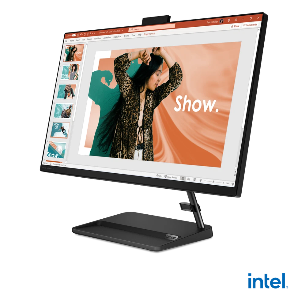 LENOVO F0GJ00GXUS IdeaCentre AIO 3 27IAP7 27" FHD Touchscreen i5-12450H 2GHz - Image 1 of 1