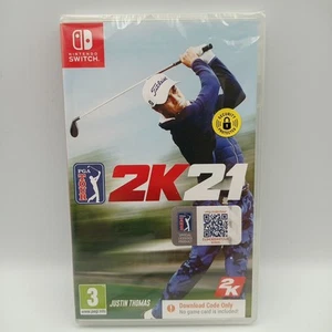 PGA Tour 2K21 Nintendo Switch Gioco Golf Codice Download Nuovo e Sigillato - Foto 1 di 6