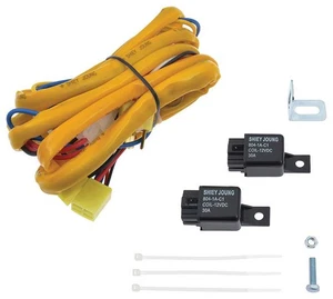 H4 - 4 Headlamp System Wiring Upgrade Set - Picture 1 of 2