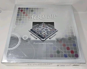 Scrabble Platinum Edition Board Game with Rotating Gameboard - 100% Complete - Picture 1 of 23