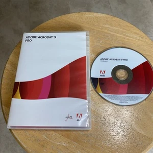 Adobe Acrobat 9 Pro Full for Windows PC Licensed for 2 PCs - Picture 1 of 2