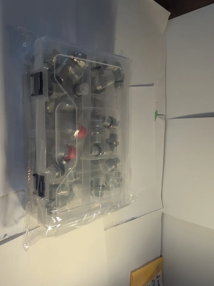 中国迷你挖掘机 DIN 液压配件 38 件配件套装。 AGT — 第 1/4 张图片