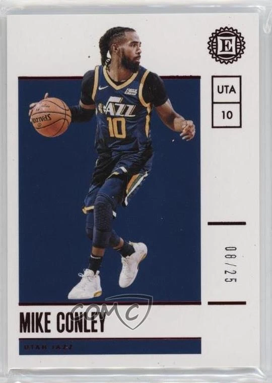 2019-20 Panini Encased Red /25 Mike Conley #75 - Image 1 of 2