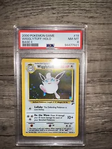 Pokemon Wigglytuff 19/130 Base Set 2 Holo Card NM PSA 8 New Cert Near Mint - Picture 1 of 4
