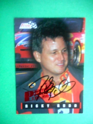 Ricky Rudd signed 1995 Finish Line PRINTER PROOF  Nascar SSP Card #83 W/COA - Image 1 of 3