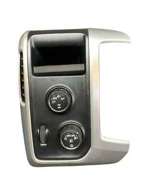 GMC Sierra 1500 2015 interruptor de faros montado en el tablero 14 15 16 17 18 OEM 22825701 Foto 1 de 4