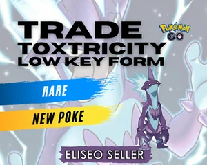 Pokemon Toxtricity Low Key Form GO - RARO - Foto 1 di 2