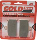 Front Right Goldfren Brake Pad Fits Triumph Sprint RS Special Edition 2004