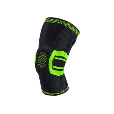 Men Sports Knee Leg Pad Elastic Pressure Brace Silicone Fitness Yoga Protection - Image 1 of 4
