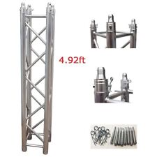 4.92ft Aluminum Box Square Truss Trussing Segment 4 Couplers for Stage Concert