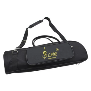 High Quality Brass Wind Black Musical Trumpet Soft Case Canvas Gig Bag Black - Picture 1 of 8