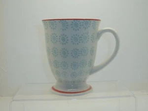 SIGNATURE "PRINT 6" STONEWARE 12 OZ FOOTED MUG - Picture 1 of 4