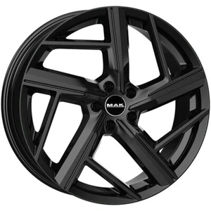 LLANTAS MAK QVATTRO PARA AUDI A4 CABRIOLET 8X18 5X112 GLOSS BLACK 8B0 - Imagen 1 de 4