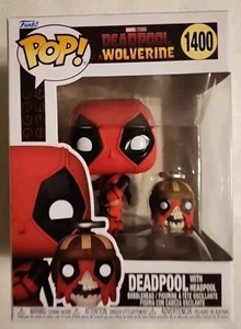 Funko Pop! Vinilo: Marvel - Deadpool con Headpool #1400 - Imagen 1 de 1