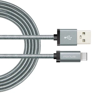 Type-C 6ft USB Cable Charger Cord Power Wire USB-C Long Braided for Cell Phones - Picture 1 of 6