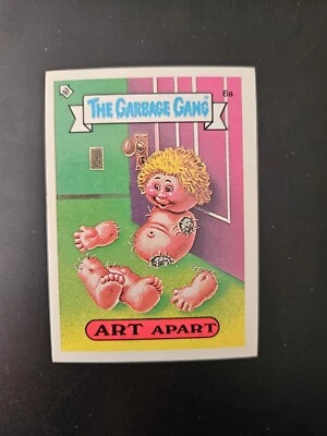 Art Apart 6a - The Garbage Gang Card 1985 Rare Australian Release  - Image 1 of 2