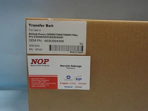 KONICA TRANSFER BELT A03U504200 PRO BH C6500 C6501 C5500 C5501 C6000 C7000 C70HC - Picture 1 of 7