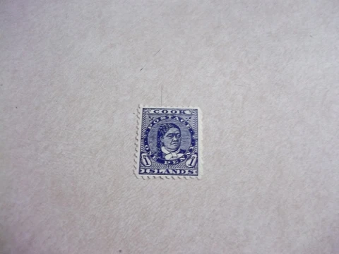 COOK ISLANDS Stamps SG 12 Scott 17 OG Hinged Cover