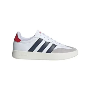 Adidas Men's Barreda Tennis Sneaker - IH1228 - White/Navy Blue/Red/Grey - Picture 1 of 5